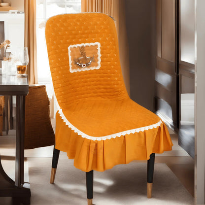 Capas de Cadeira Holly™ com Design Premium para Decoração / Toque Aconchegante para uma Decoração Inesquecível!