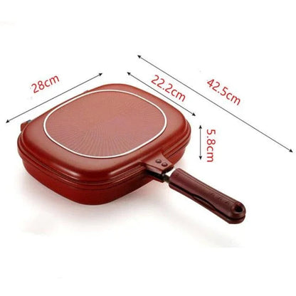 FRIGIDEIRA DUPLA FACE MASTER FOOD / COZINHAR NUNCA FOI TÃO PRÁTICO