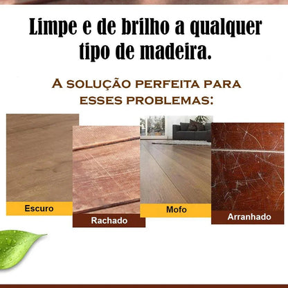 Cera Beewax™ Super Polimento e Limpeza em Madeira
