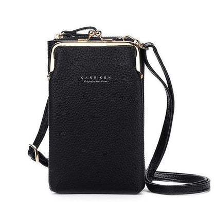 Bolsa Feminina para Celular em Couro PU
