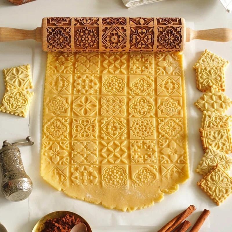 Rolo Para Biscoitos Natalinos 🎄