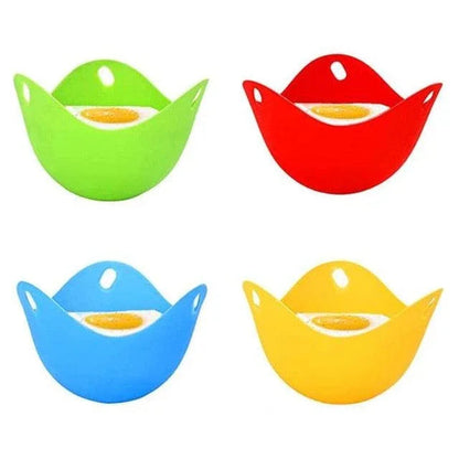 Kit de Formas de Silicone para preparar Ovos (4 unidades)
