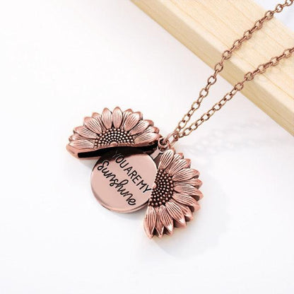 Colar de girassol "You Are My Sunshine"