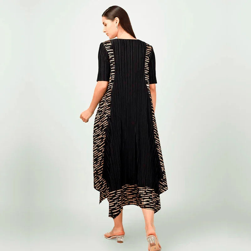 Vestido Vegas™ Elegance Flow / A Elegância Plissada com Leveza Incomparável!