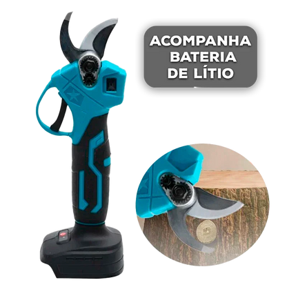 Tesoura de Poda Modern Lar™ com Lâmina SK5 e Motor Elétrico / Design Ergonômico para Cortes Limpos e Rápidos no Seu Jardim!