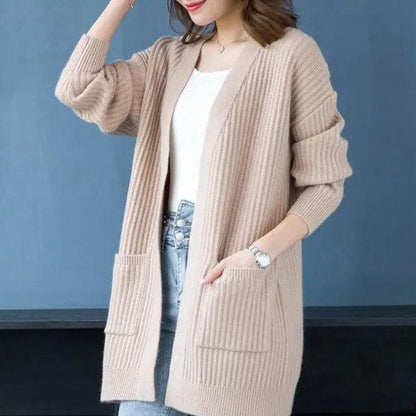Casaco Estilo Cardigan Matilde™ em Tricot / Sofisticação e Aconchego para Todos os Momentos!