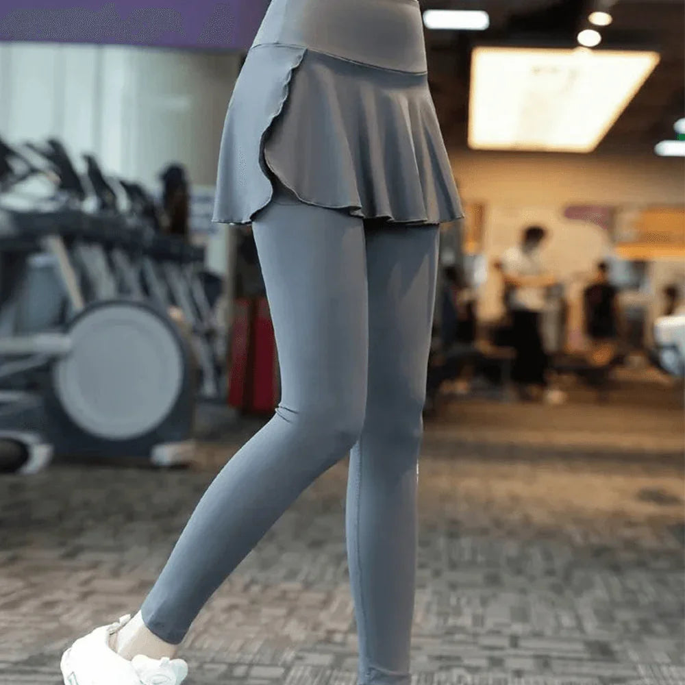 Legging Saia Athletica™ com Cintura Super Elástica e Bolso Traseiro /  Estilo, Conforto e Performance para o Seu Treino!
